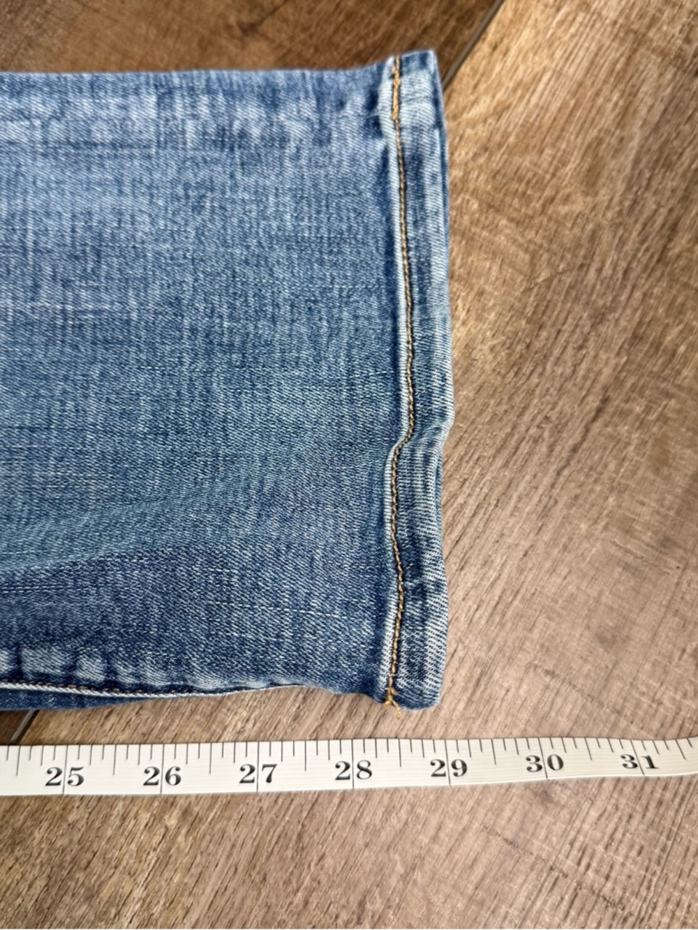 BKE Payton Bootcut Jeans 28x30 Distressed Medium Wash Mid Rise Stretch - Picture 8 of 11